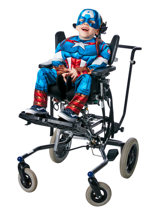 Captain America Adaptive Costume Child - Buy Online Only