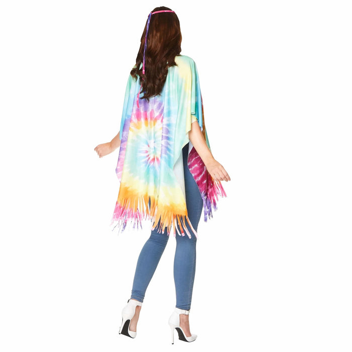 70's Hippie Poncho | Buy Online - The Costume Company | Australian & Family Owned  