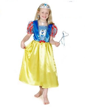Snow White Glitter Classic Child Costume 
