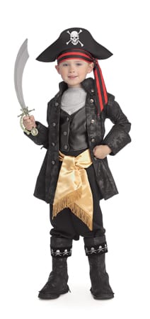Captain Black Beard Child Pirate Costume | Buy Online - The Costume Company | Australian & Family Owned 