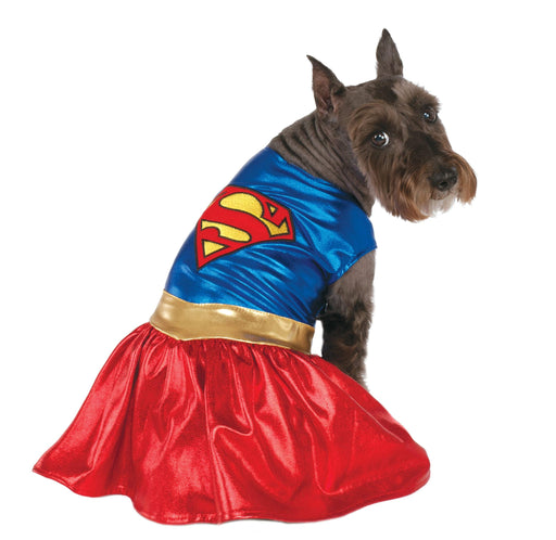 Supergirl Pet Costume | Buy Online - The Costume Company | Australian & Family Owned 