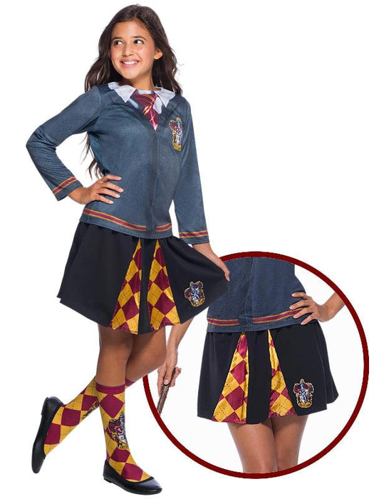 Hermione Gryffindor Skirt Child 5+ yrs