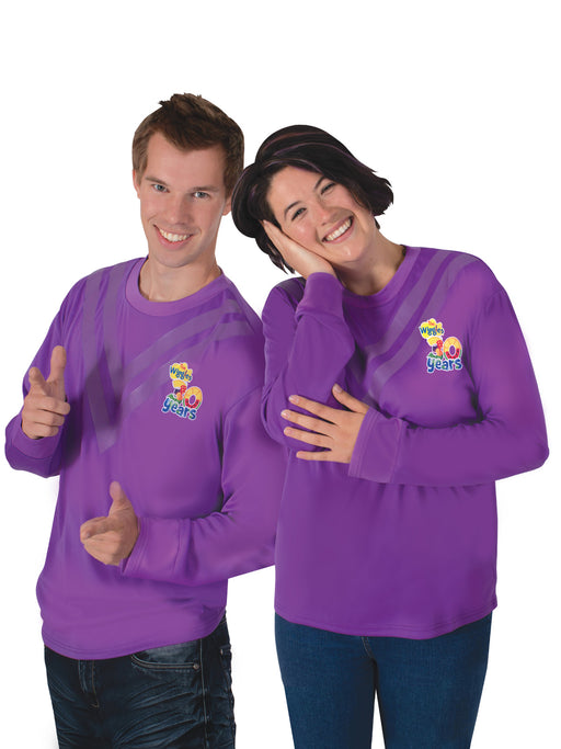 Purple Wiggle Shirt | Costume Store Brisbane | Australia Wide Shipping