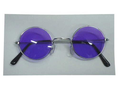 Purple Hippie Lennon Style Glasses | Buy Online - The Costume Company | Australian & Family Owned 