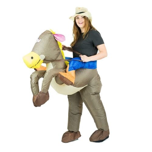 Inflatable Cowboy Horse Rider Costume |  Buy Online - The Costume Company | Australian & Family Owned 