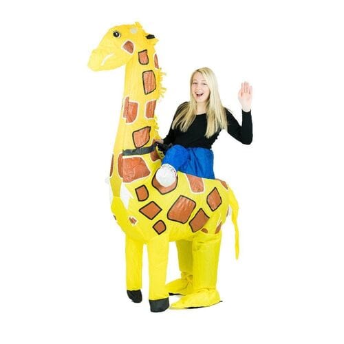 Giraffe Inflatable Ride On Costume | Buy Online - The Costume Company | Australian & Family Owned 