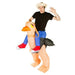Inflatable Ostrich Rider Costume | Buy Online - The Costume Company | Australian & Family Owned 