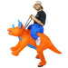 Triceratops Inflatable Ride On Costume | Buy Online - The Costume Company | Australian & Family Owned 