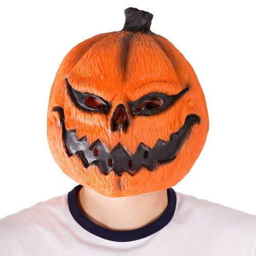 Pumpkin Latex Mask | Buy Online - The Costume Company | Australian & Family Owned 