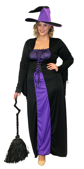 Bewitched Purple Witch Plus Sizes