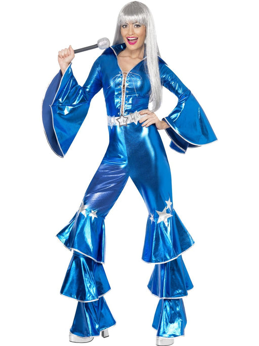 Dancing Dream Blue 70s Costume | Buy Online - The Costume Company | Australian & Family Owned 