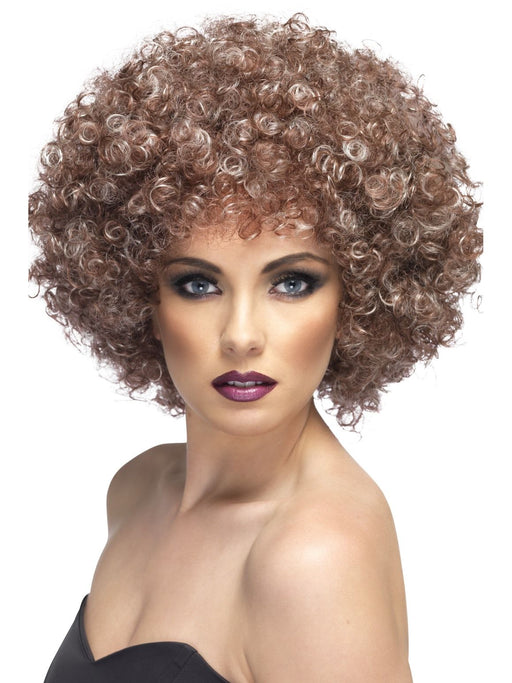 Big Brown Afro Wig | Buy Online - The Costume Company | Australian & Family Owned  