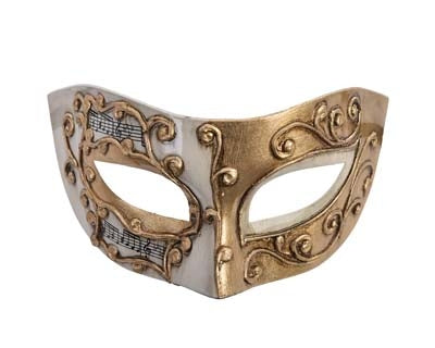 Camila Metallic Eye Mask | Buy Online - The Costume Company | Australian & Family Owned 