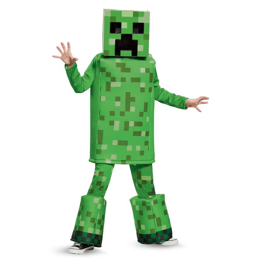Minecraft - Creeper Prestige Costume Child — The Costume Company