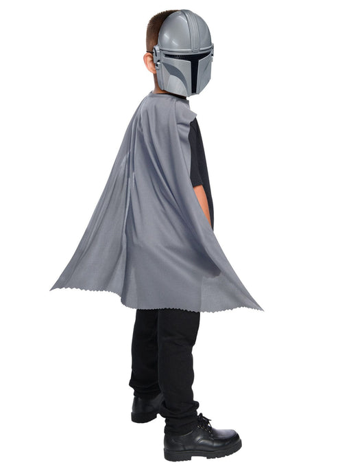Mandalorian Mask & Cape Set Child | Buy Online - The Costume Company | Australian & Family Owned 