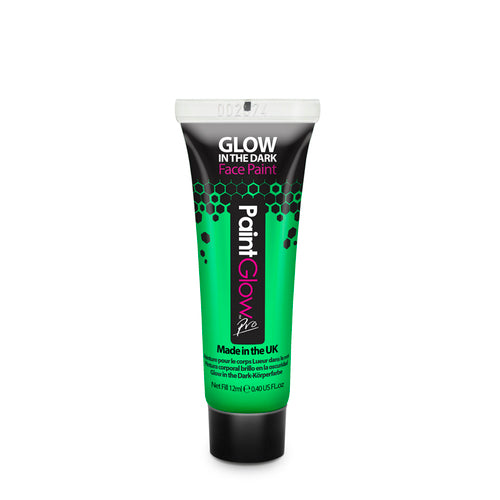Green Paint Glow in the Dark Face Paint Pro 12ml