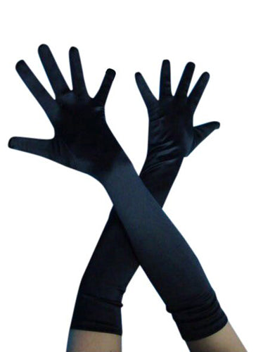 Black Gloves 1920's to 1940's
