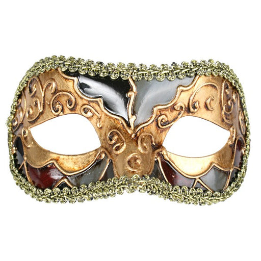 Luciana Metallic Eye Mask | Buy Online - The Costume Company | Australian & Family Owned 