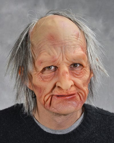 Old Man Deluxe Latex Mask - Buy Online Only
