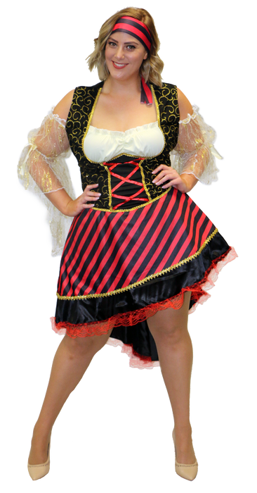 Pirate Maiden Costume Plus Sizes