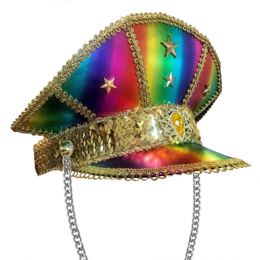 Rainbow Visor Festival Hat | Buy Online - The Costume Company | Australian & Family Owned 