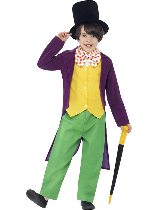 Willy Wonka Roald Dahl Child Costume - Buy Online Only