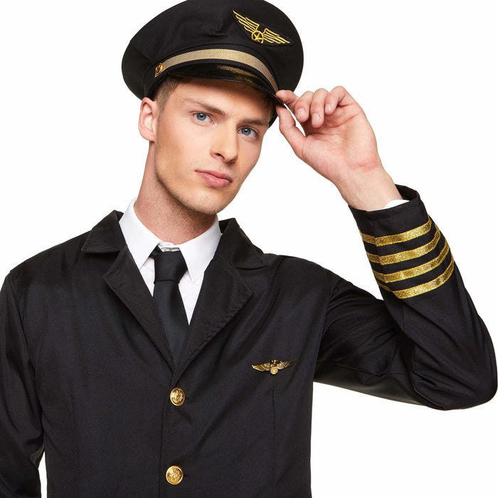 Airline Pilot Costume | Buy Online - The Costume Company | Australian & Family Owned 