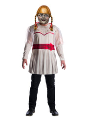 Annabelle Top And Mask Adult Costume 