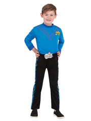 Anthony Blue Wiggle Deluxe Child Costume - The Costume Company