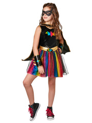 Batgirl Deluxe Rainbow Tutu Child Costume 