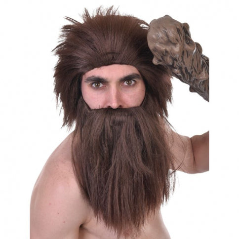Caveman WIg & Beard Set | Buy Online - The Costume Company | Australian & Family Owned 