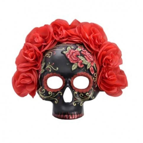 Catalina Day Of The Dead Floral Mask | Buy Online - The Costume Company | Australian & Family Owned 