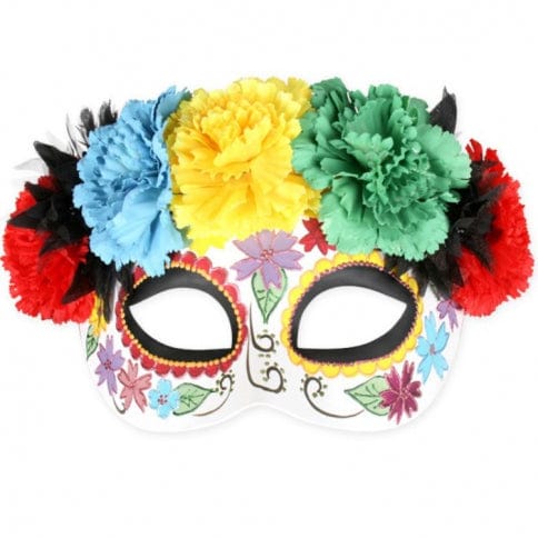 Frida Bright Flower Eye Mask | Buy Online - The Costume Company | Australian & Family Owned 