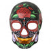 Day Of The Dead Painted Floral Mask | Buy Online - The Costume Company | Australian & Family Owned 