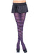 Black and Green Stripe Tights - The Costume Company