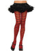 Black and Green Stripe Tights - The Costume Company