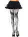 Black and Green Stripe Tights - The Costume Company