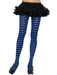 Black and Pink Stripe Tights - The Costume Company