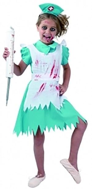 Blood Spattered Nurse Deluxe Costume - The Costume Company