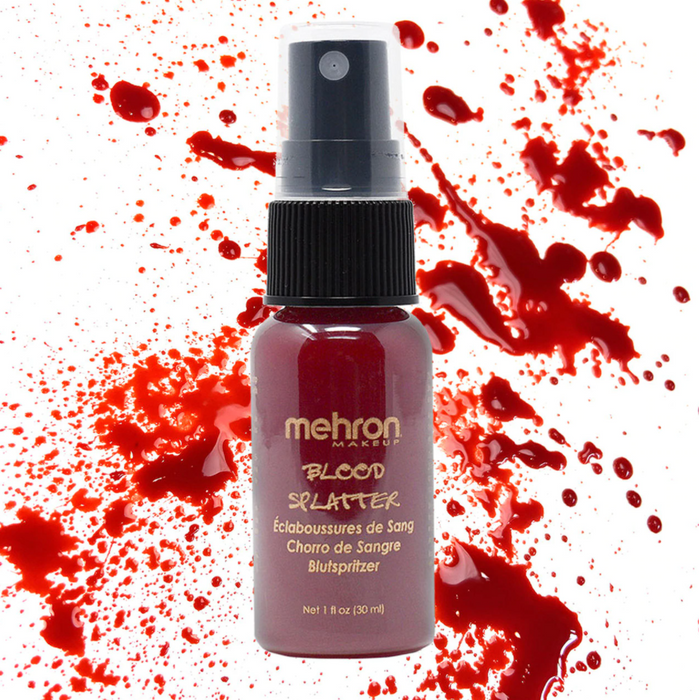 Blood Splatter Pump Bottle Carded 30ml - Mehron