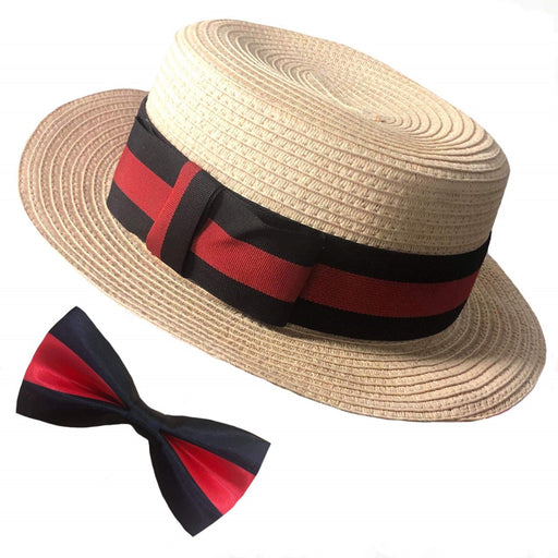 Boater Hat Set |  Buy Online - The Costume Company | Australian & Family Owned 