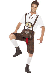 Oktoberfest Lederhosen - Brad Wurst Lederhosen Costume 