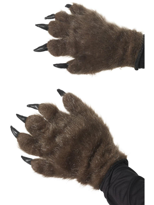 Brown Wolf Gloves 