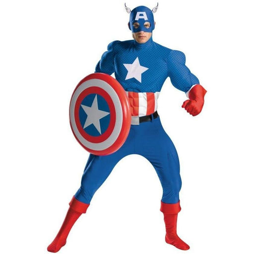 Captain America Costume - Hire - The Costume Company | Fancy Dress Costumes Hire and Purchase Brisbane and Australia