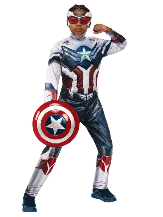 Captain America Deluxe Falcon & Winter Soldier Costume Child - Buy Online Only - The Costume Company