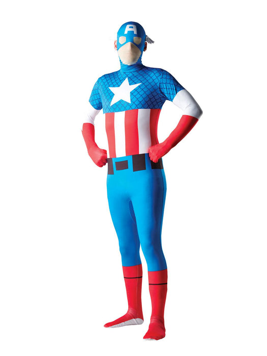 Captain America Morph Suit Costume - Buy Online Only - The Costume Company | Australian & Family Owned