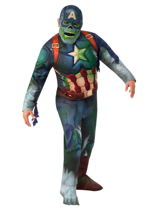 Captain America Zombie Deluxe Teen Costume