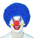 Clown Wig Blue - The Costume Company