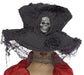 Creepy Grey Skull Hat - The Costume Company