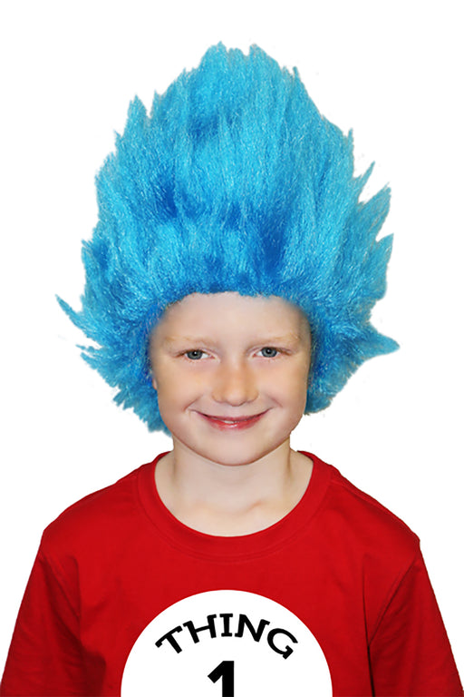 Thing Blue Child Wig | Buy Online - The Costume Company | Australian & Family Owned 